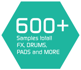 Psytrance / Hitech FX & Drum Kit sample pack - FX, drums, pads
