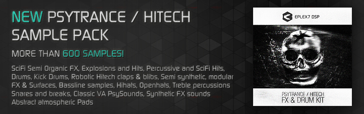 Psytrance / Hitech FX & Drum Kit sample pack