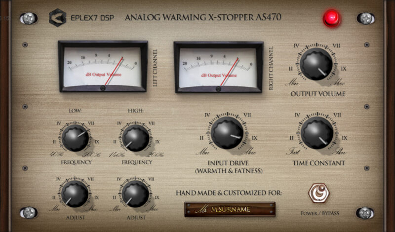 Analog Warming X-Stopper VST plug-in
