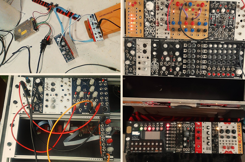 Analog modular synthesizer development