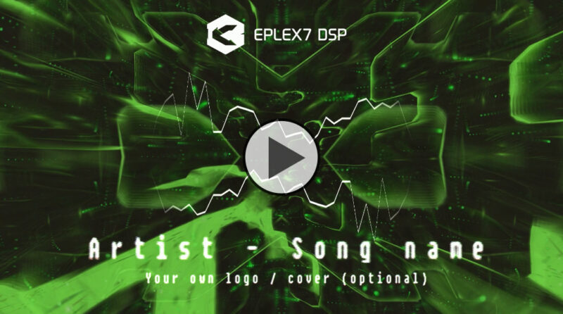 Ayahuasca forest green music visualizer darkpsy visual