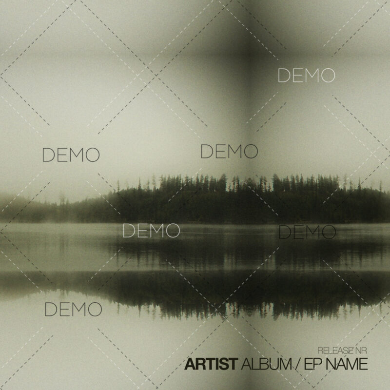 Dark techno cover design for sale