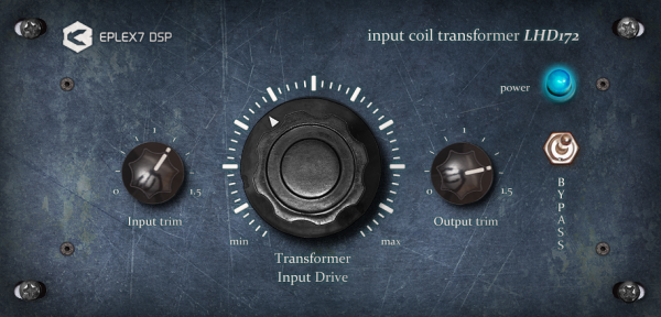 Input coil transformer LHD172 plugin VST that eliminates sound distortion