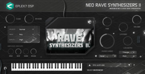 Rave synths 2 instrument - old school 90s & nu skool rave sounds