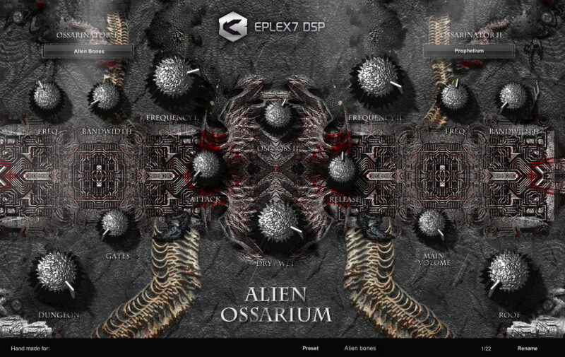 Alien Ossarium - dark mythical plugin effect (VST for Win)