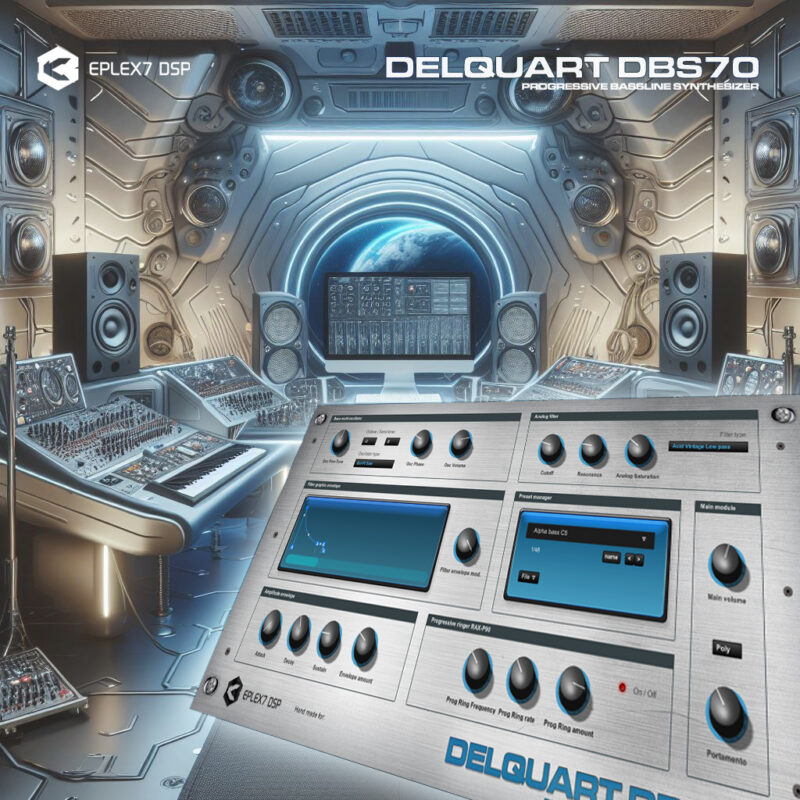 Delquart DBS70 progressive bassline synthesizer (VSTi for Win) - Image 3