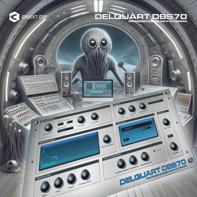 Delquart DBS70 progressive bassline synthesizer (VSTi for Win) - Image 2
