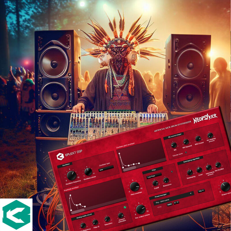 Eplex7 Neopsy kick kick drum synthesizer