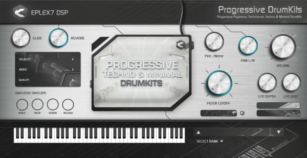 Eplex7 Progressive / Minimal Techno Drum kits – plugin instrument