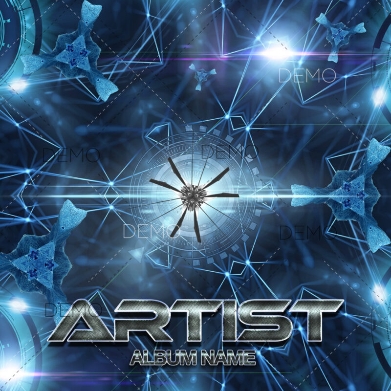 Psytrance cover design for your new album or EP