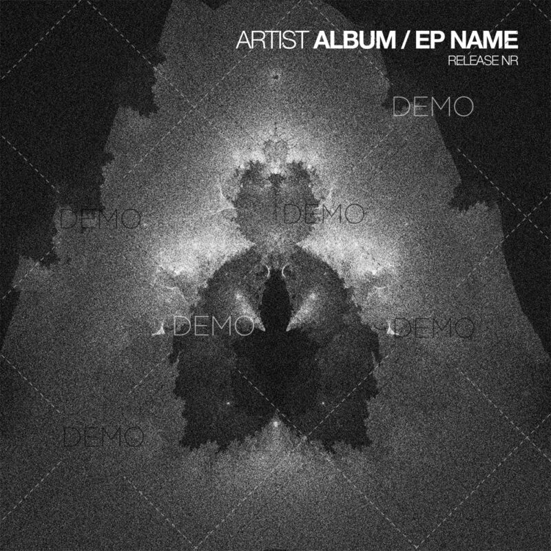 Hard techno album cover artwork for sale