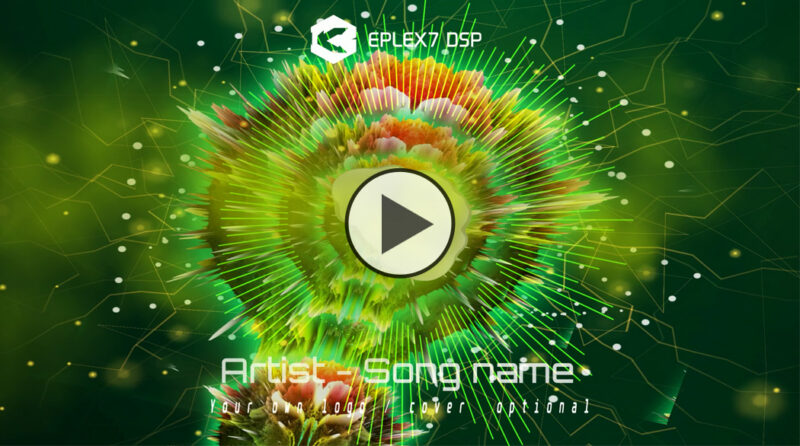 Psychedelic visualizer - psytrance visual for your music