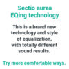 Sectio aurea EQing technology