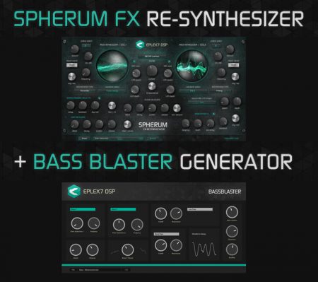 Eplex7 plug-in bundle - VST Synthesizer and VST bass plug-in effect